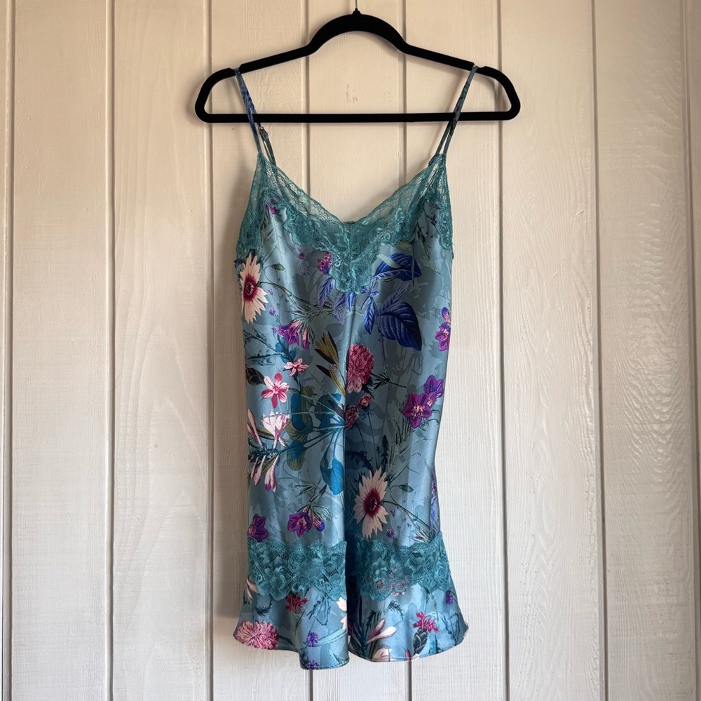In Bloom by Jonquil Blue Floral Slip Dress